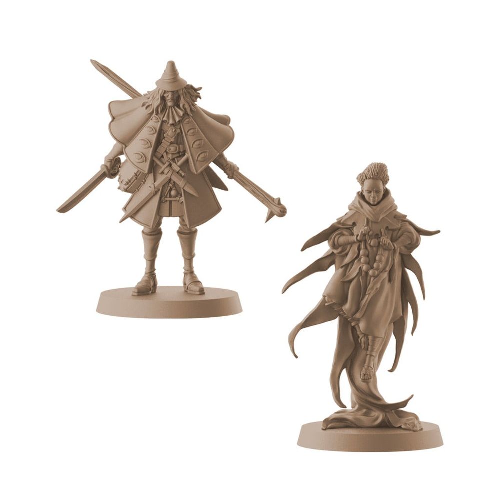 Massive Darkness 2: Heroes &amp; Monster Set – Monks &amp; Necromancers vs The Paragon