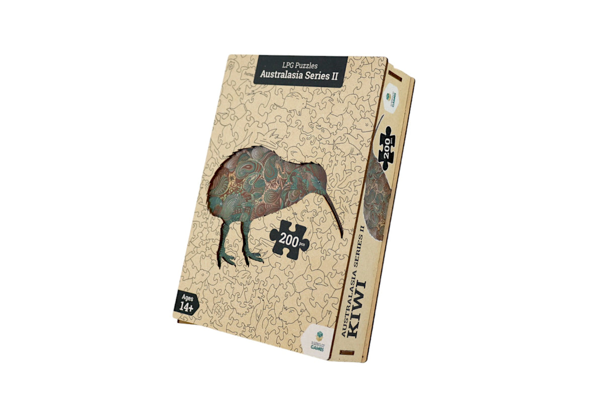 LPG Puzzles Wooden Antipodean Puzzle - Kiwi - Good Games