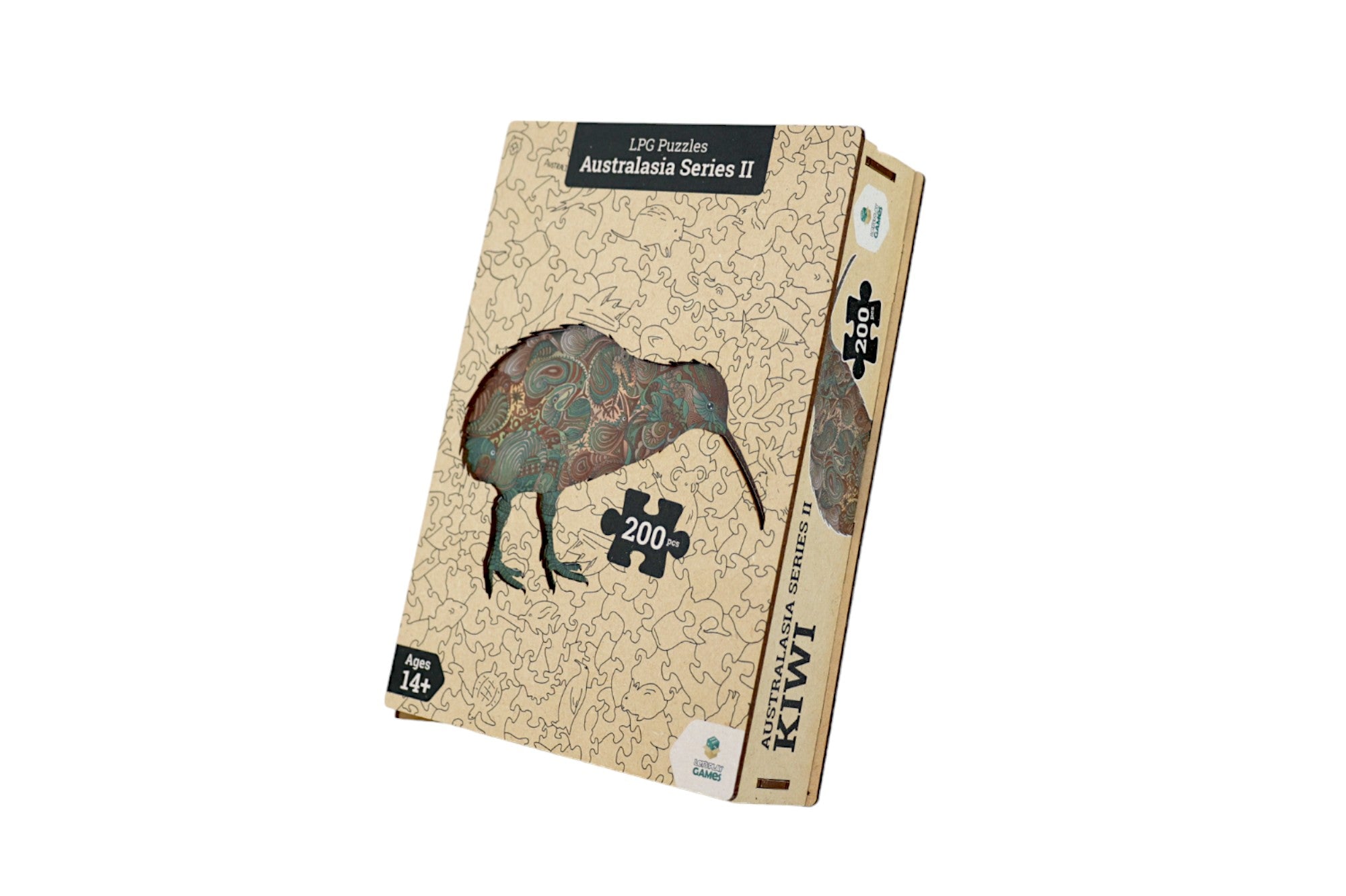 LPG Puzzles Wooden Antipodean Puzzle - Kiwi - Good Games