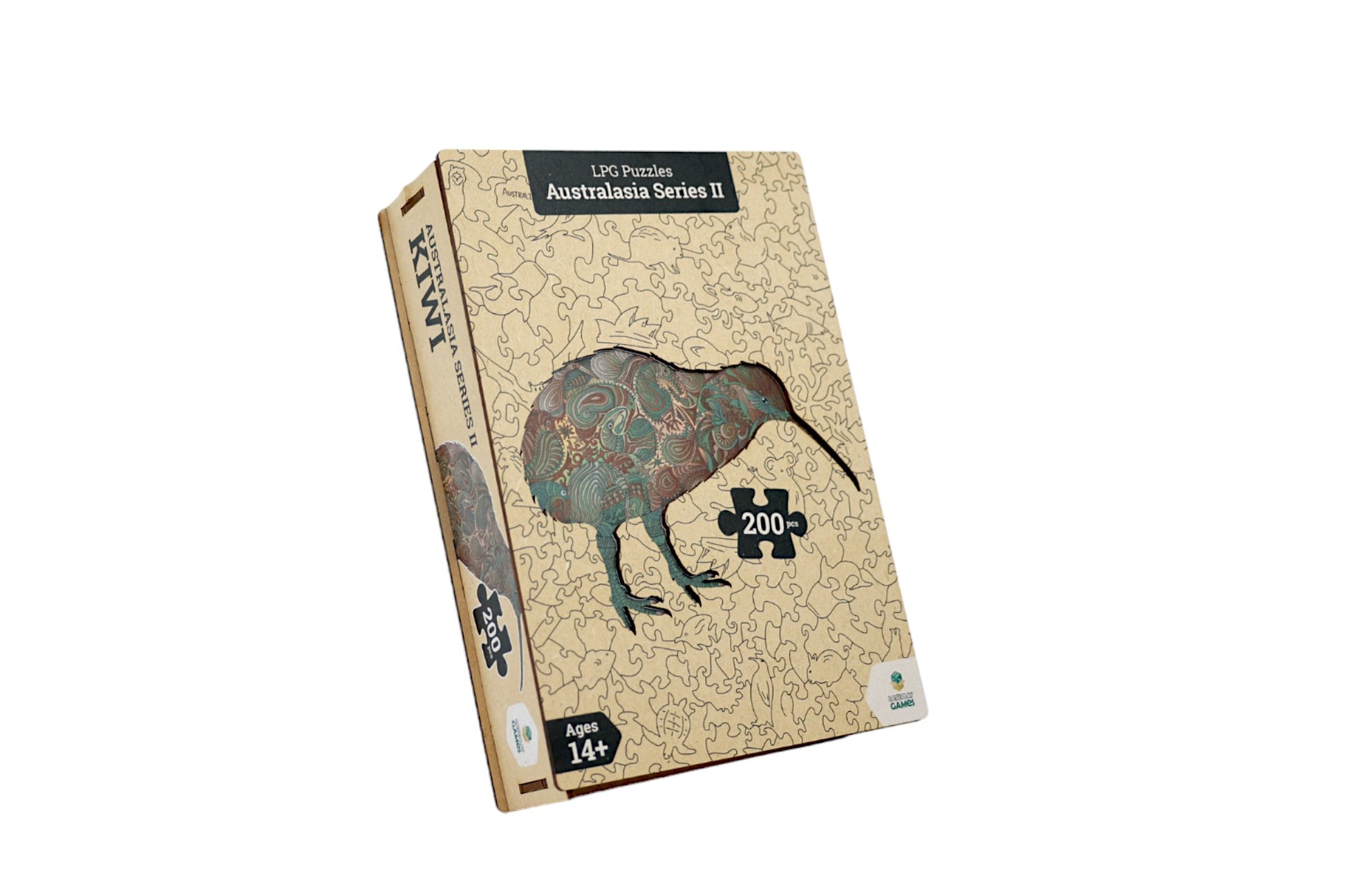 LPG Puzzles Wooden Antipodean Puzzle - Kiwi - Good Games