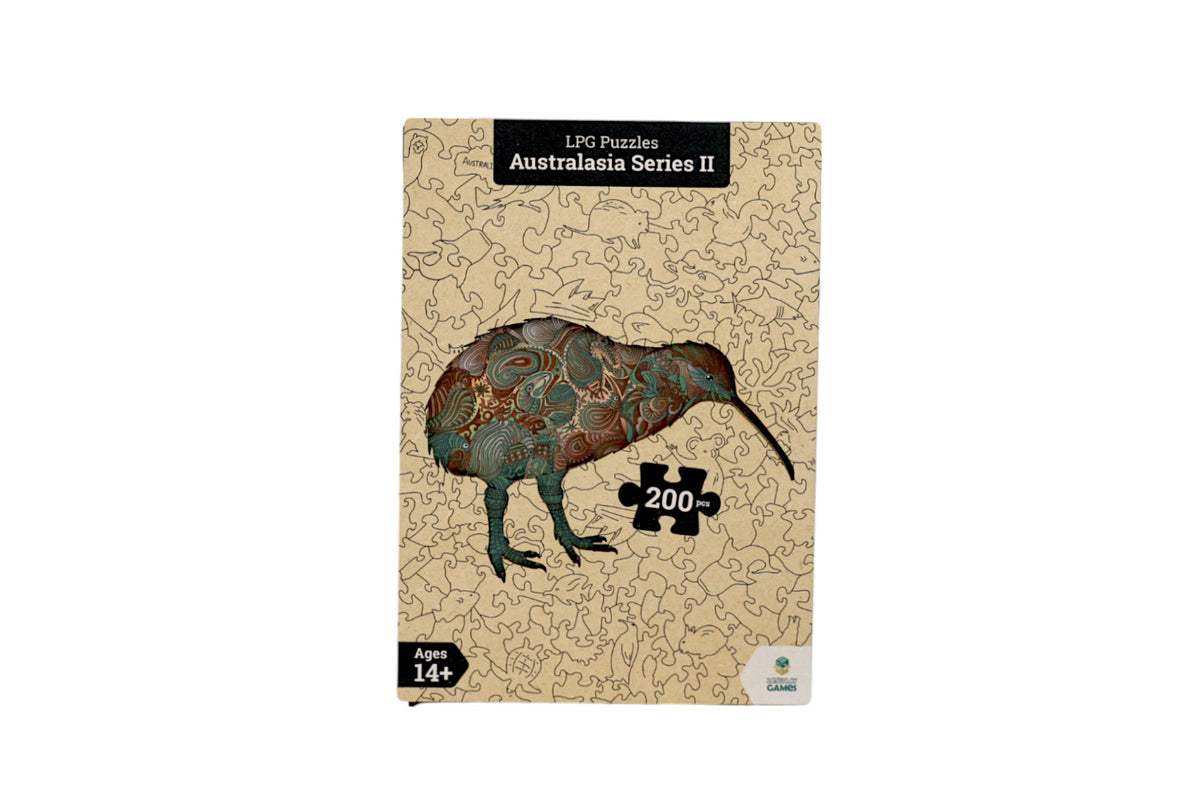 LPG Puzzles Wooden Antipodean Puzzle - Kiwi - Good Games