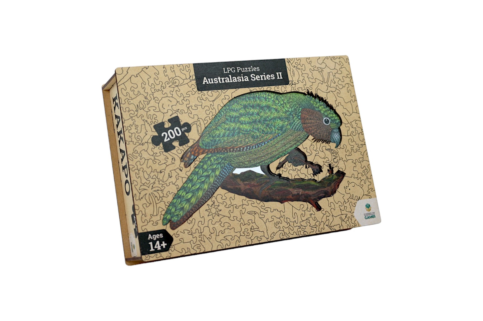 LPG Puzzles Wooden Antipodean Puzzle - Kakapo - Good Games