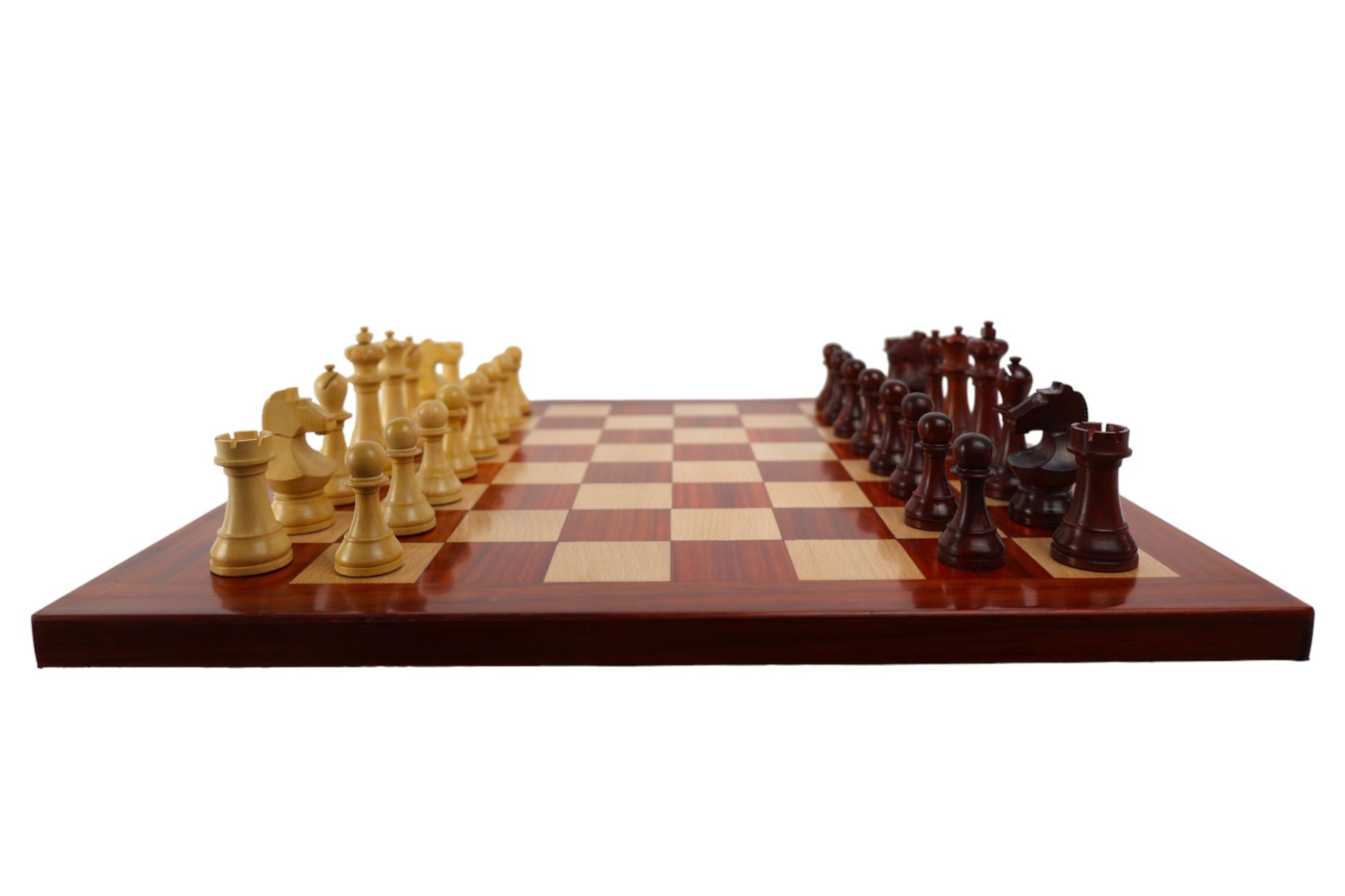 LPG Classics Premium Chess Set With 40 Cm Board - Walnut - Good Games