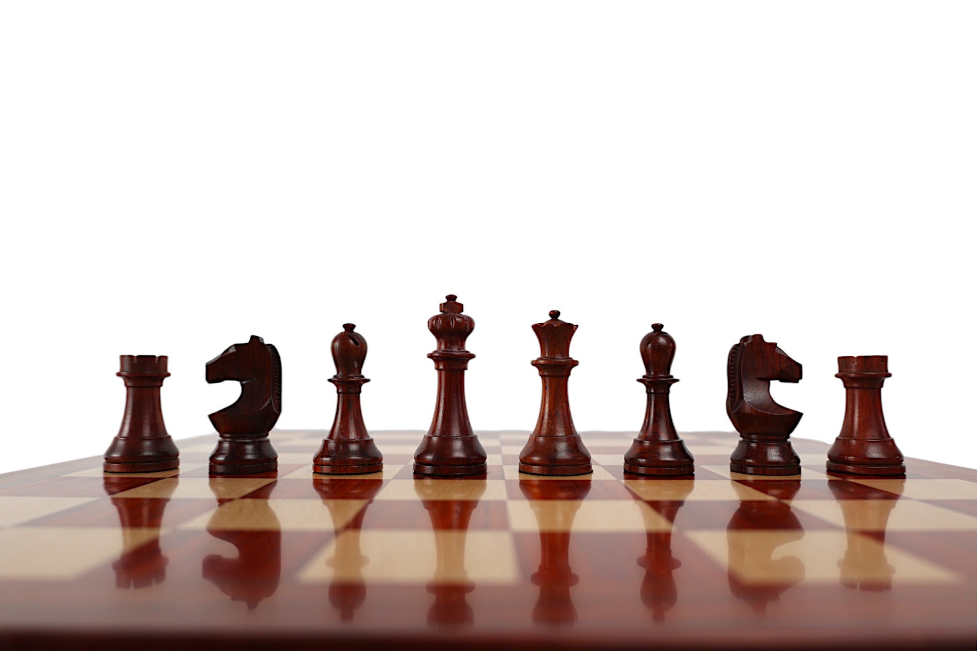 LPG Classics Premium Chess Set With 40 Cm Board - Walnut - Good Games