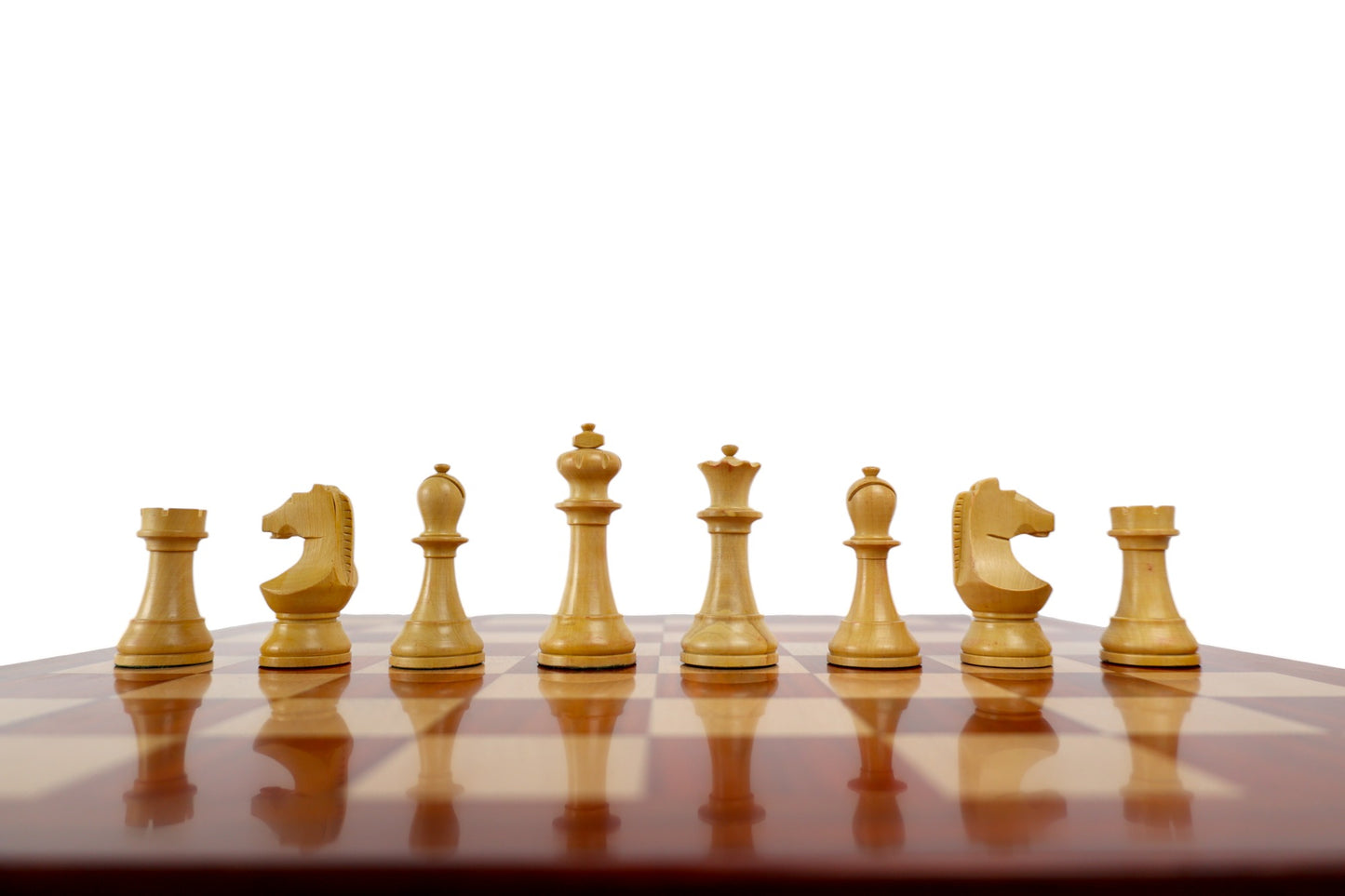 LPG Classics Premium Chess Set With 40 Cm Board - Walnut - Good Games