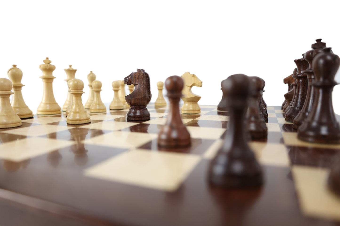 LPG Classics Premium Chess Set With 40 Cm Board - Anjan - Good Games
