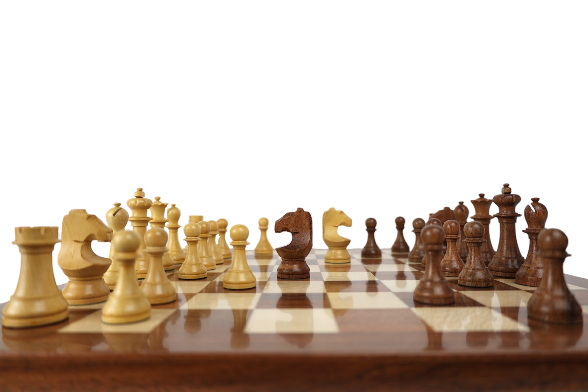 LPG Classics Premium Chess Set With 40 Cm Board - Anjan - Good Games