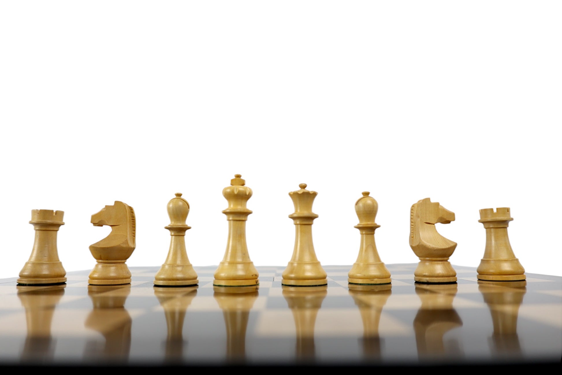 LPG Classics Premium Chess Set With 40 Cm Board - Ebony - Good Games