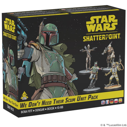 Star Wars: Shatterpoint - We Dont Need Their Scum Squad Pack - Good Games