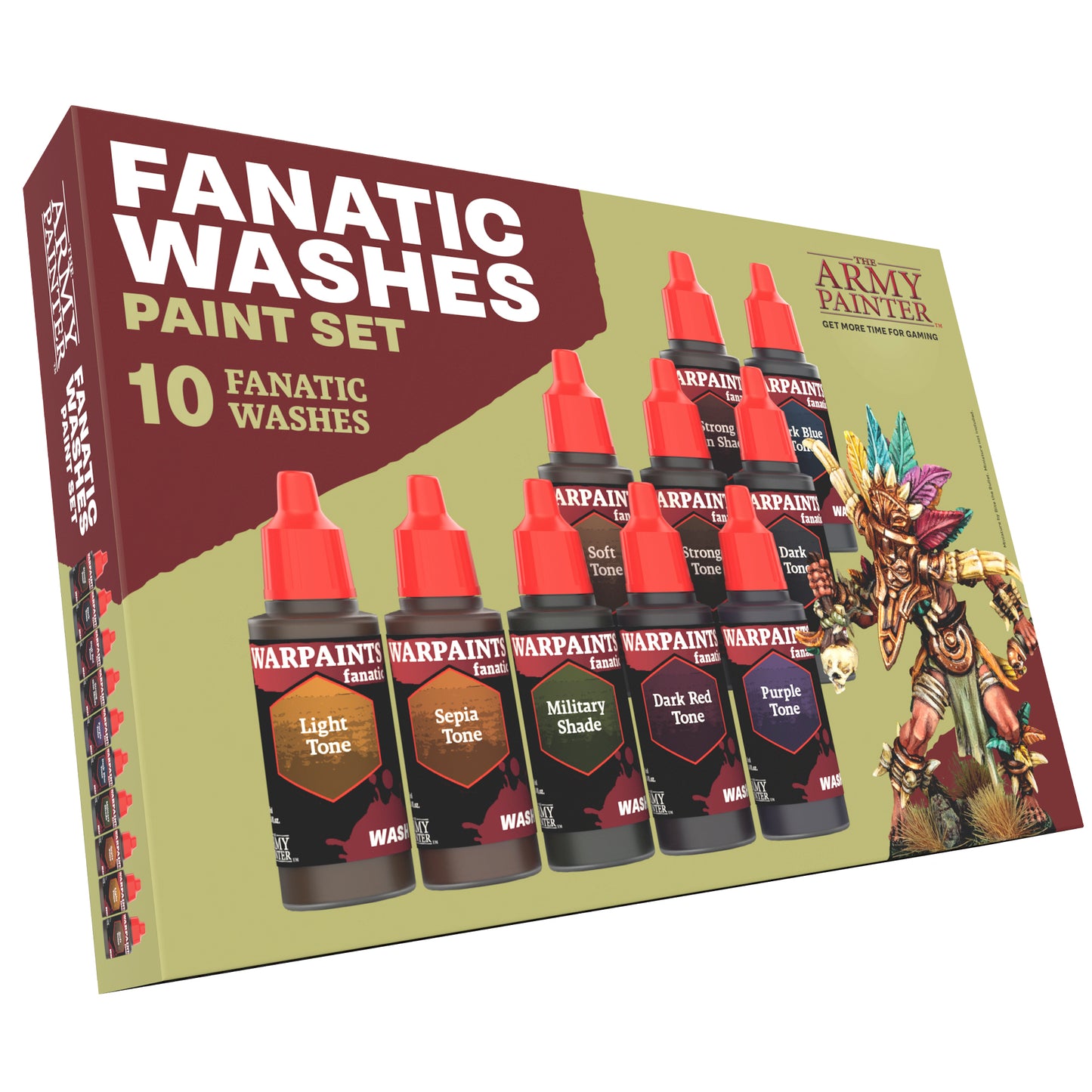 Army Painter - Warpaints Fanatic - Washes Paint Set - Good Games