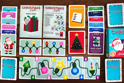 Christmas Lights Card Game 2e (Preorder) - Good Games