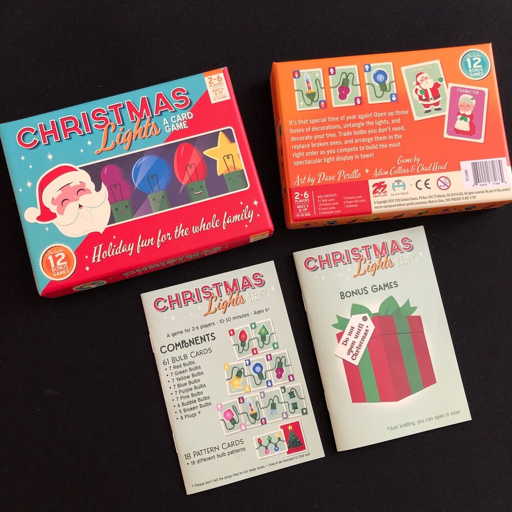 Christmas Lights Card Game 2e (Preorder) - Good Games