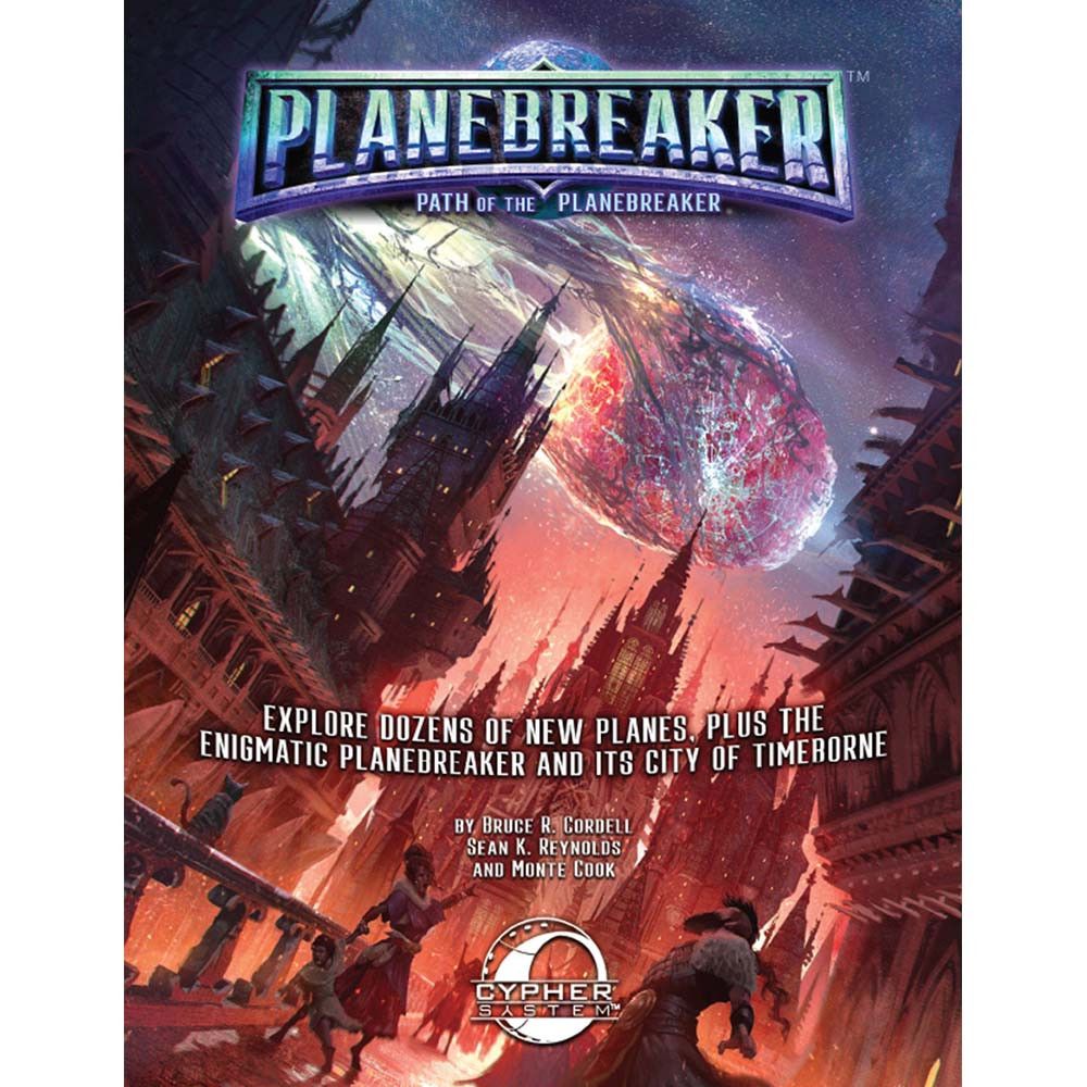 Monte Cook Games Path of the Planebreaker (Cypher System) Campaign Setting Book cover image