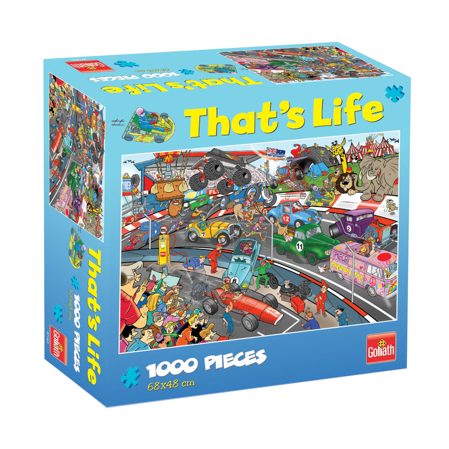 ThatS Life 1000 Piece Jigsaw - Car Race - Good Games