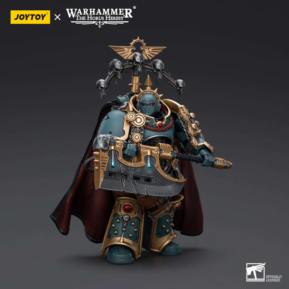 Warhammer Collectibles: 1/18 Scale Sons of Horus Legion Praetor with Power Axe