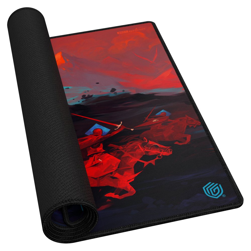 Ultimate Guard Play-Mat 2024 Exclusive - Dominik Mayer: Crowned With Fire - Good Games