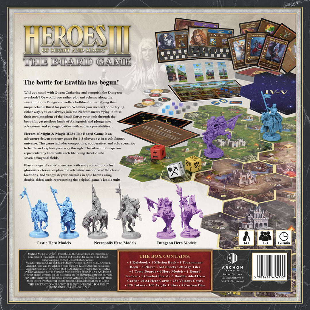 Heroes Of Might & Magic III: The Board Game: Core Game - Good Games