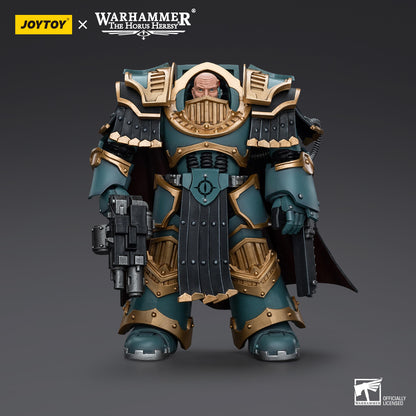 Warhammer Collectibles: 1/18 Scale Sons of Horus Legion Praetor in Cataphractii Terminator Armour - Good Games