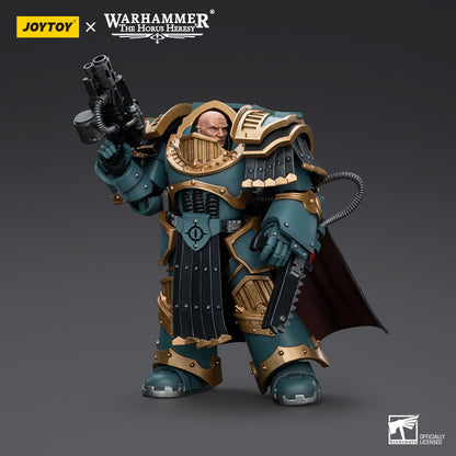 Warhammer Collectibles: 1/18 Scale Sons of Horus Legion Praetor in Cataphractii Terminator Armour - Good Games