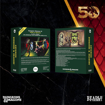 Beadle & Grimms Classic Module Collection Tomb of Horrors Dice & Accessories Set D&D 50th - Good Games