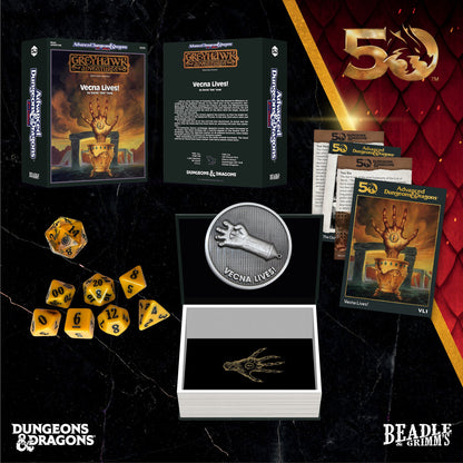 Beadle & Grimms Vecna Lives Dice & Accessories Set D&D 50th - Good Games