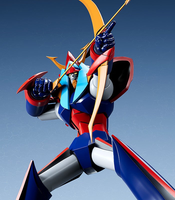 Plamax Reideen in dynamic flight pose with stand