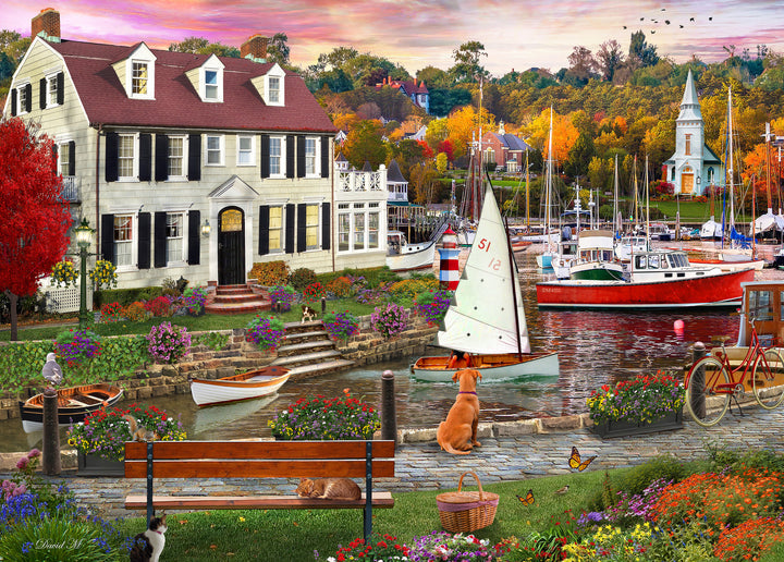 Holdson - Home Sweet Home Seawall Walk 1000 Piece Jigsaw