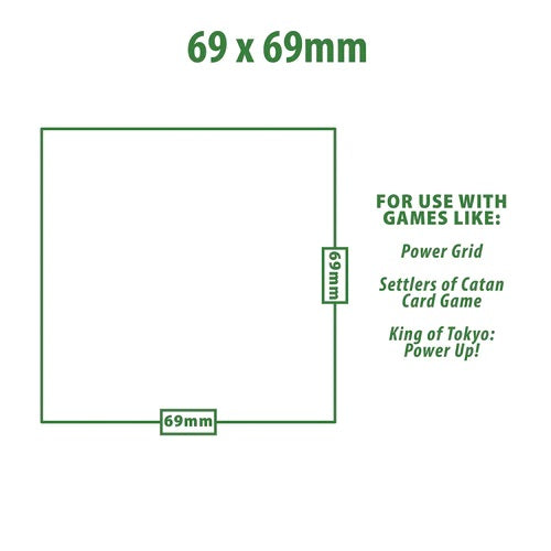 Board Game Sleeves 69mm X 69mm - Good Games
