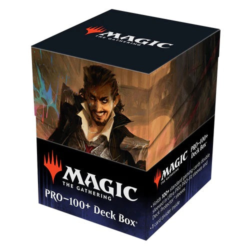 Ultra Pro - Streets of New Capenna 100+ Deck Box B featuring Anhelo the Painter for Magic: The Gathering - Good Games