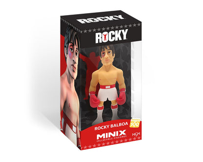 MINIX Rocky Rocky Balbo figure of rocky balboa in boxing gear in packaging box