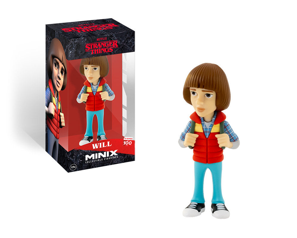 Figure packaged in Stranger Things box with Will’s image and series logo