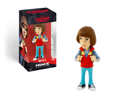Figure packaged in Stranger Things box with Will’s image and series logo