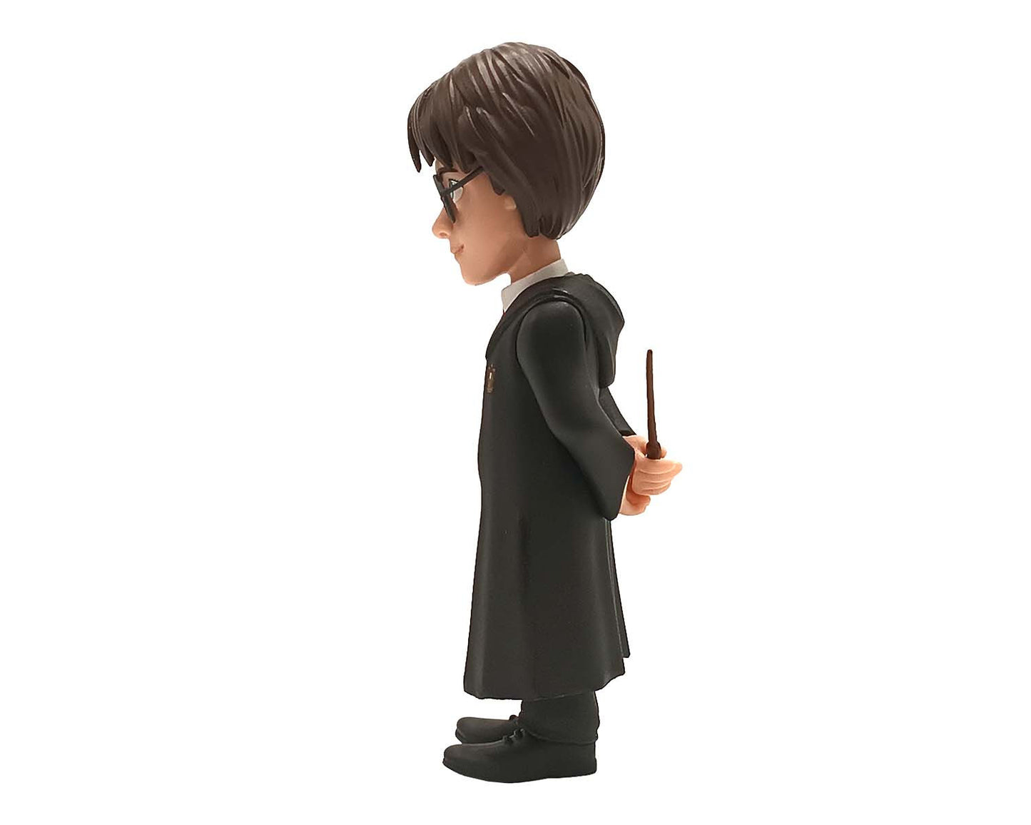 Rear view highlighting robe texture and hair sculpt