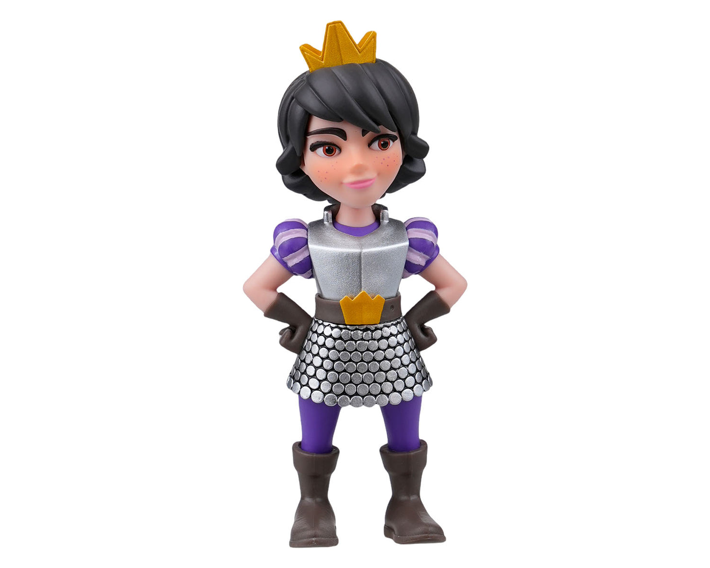 Side profile of Clash Royale Princess highlighting hairstyle