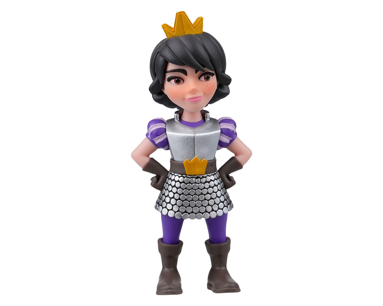 Side profile of Clash Royale Princess highlighting hairstyle
