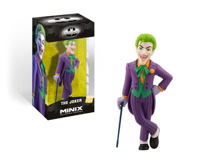 Figure inside DC-themed packaging with Joker branding and figure visible through window