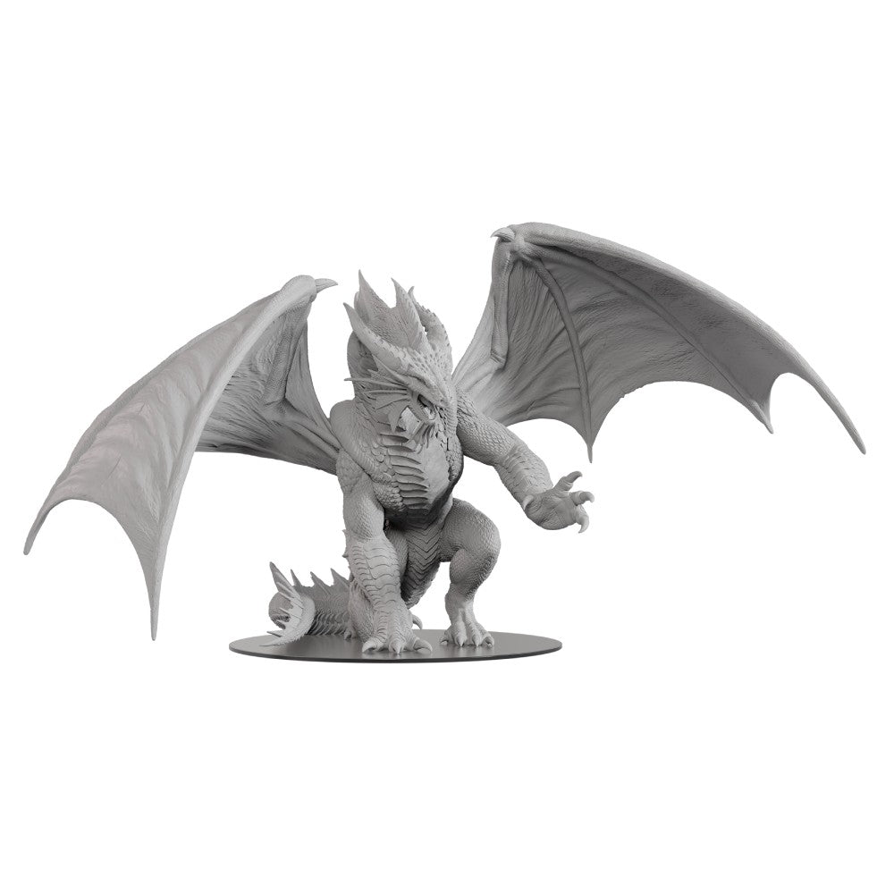 Dungeons & Dragons Nolzurs Marvelous Miniatures: Gargantuan Bahamut (Preorder) - Good Games