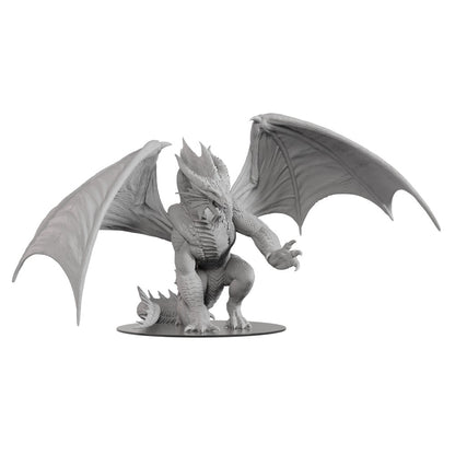 Dungeons & Dragons Nolzurs Marvelous Miniatures: Gargantuan Bahamut (Preorder) - Good Games