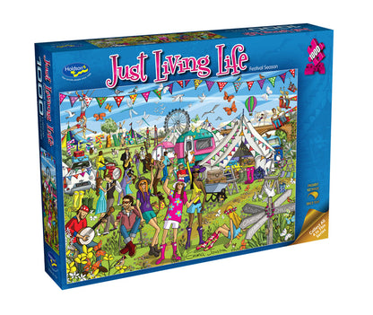 Holdson - Just Living Life Festival Season 1000 Piece Jigsaw - Good Games