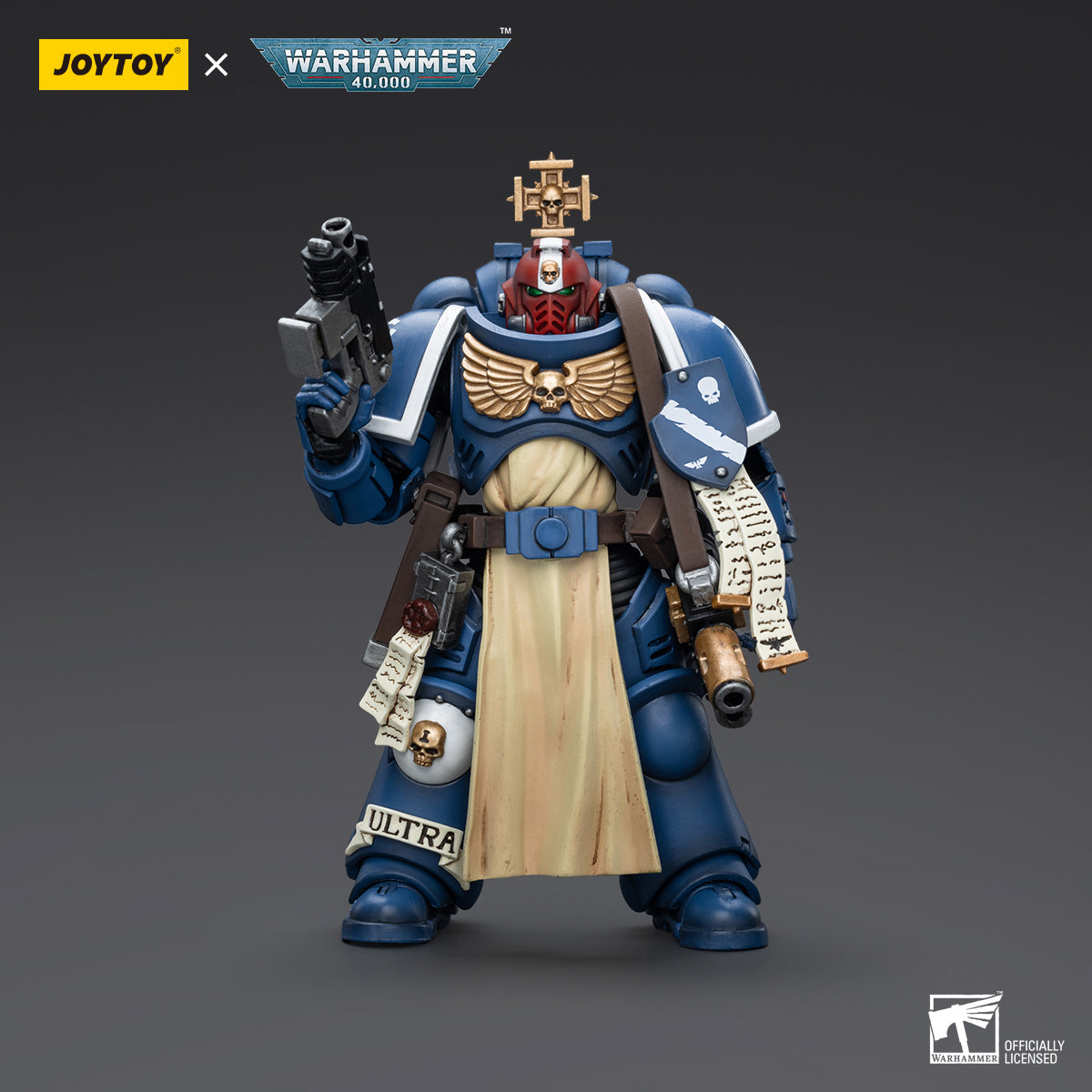 Warhammer Collectibles: 1/18 Scale Ultramarines Sternguard Veteran Sergeant - Good Games