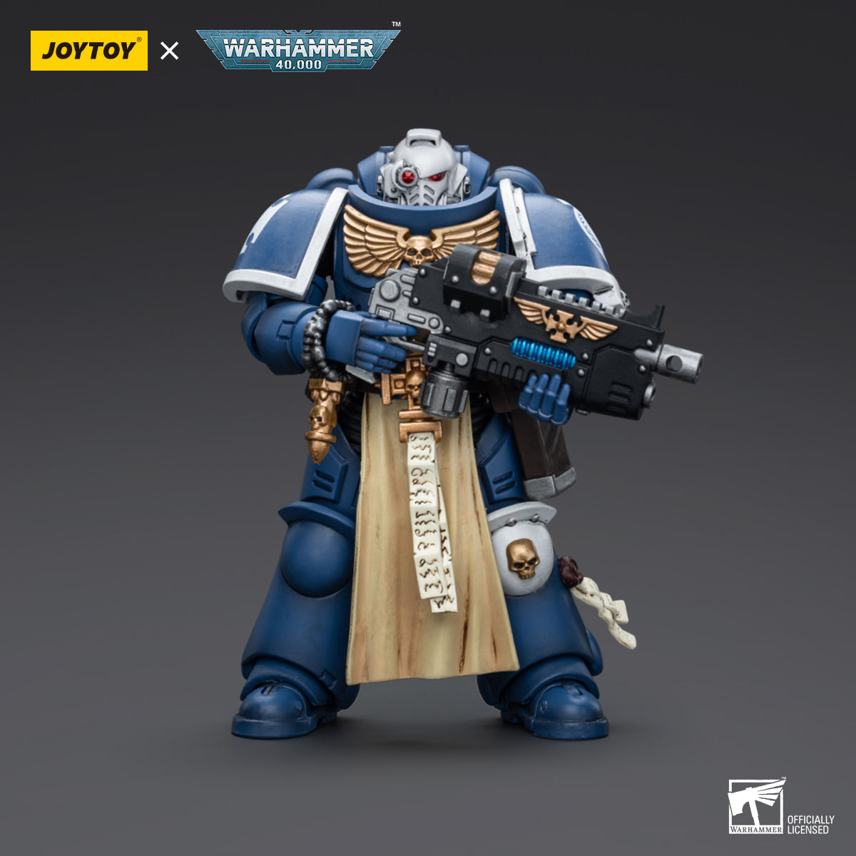 Warhammer Collectibles: 1/18 Scale Ultramarines Sternguard Veteran with Combi-Plasma - Good Games
