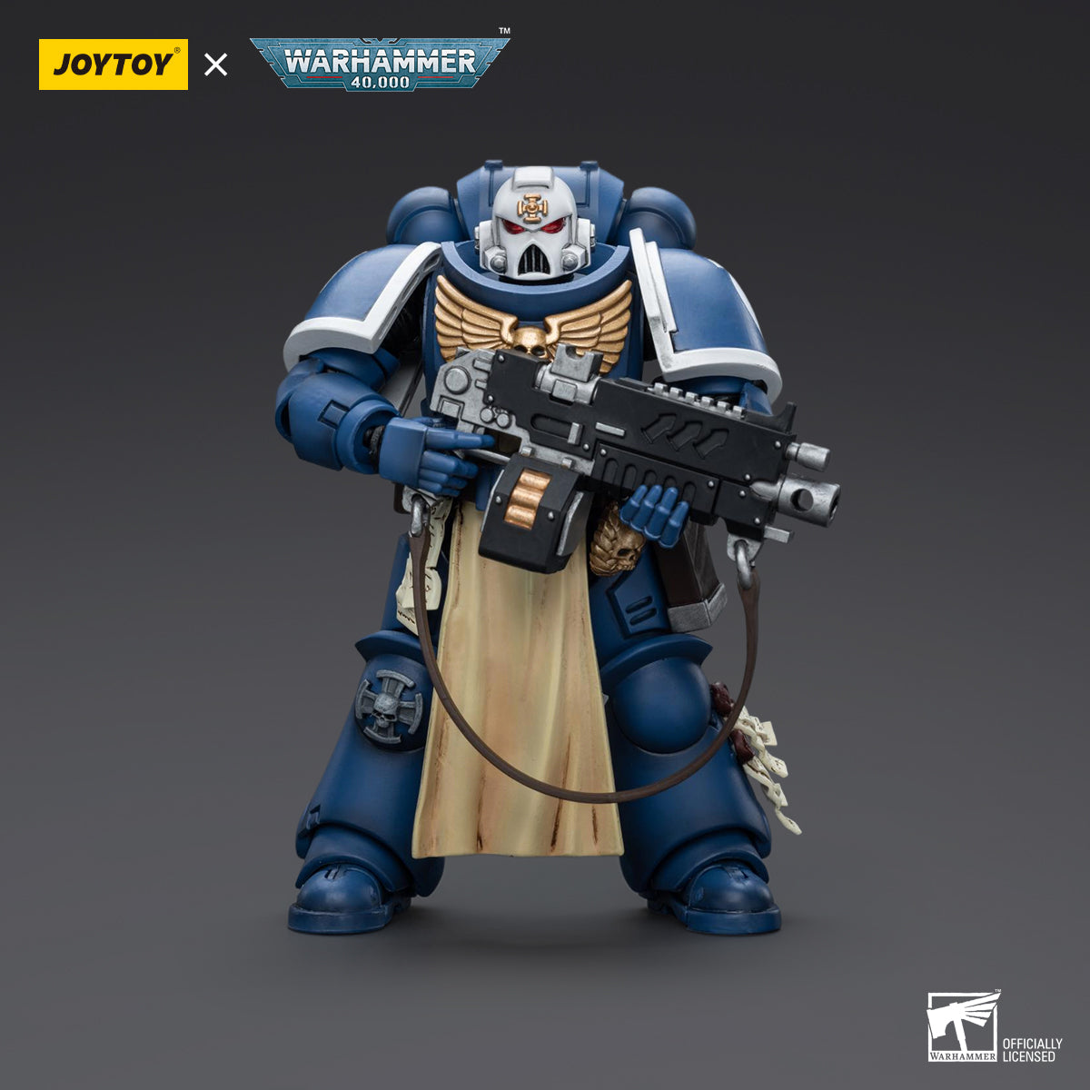 Warhammer Collectibles: 1/18 Scale Ultramarines Sternguard Veteran with Auto Bolt Rifle - Good Games