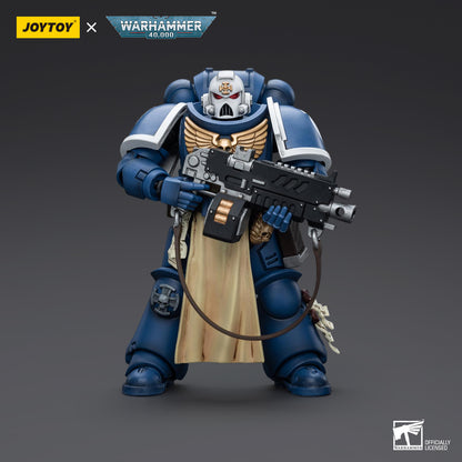 Warhammer Collectibles: 1/18 Scale Ultramarines Sternguard Veteran with Auto Bolt Rifle - Good Games