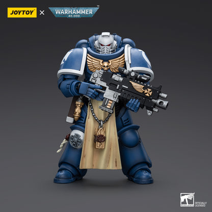Warhammer Collectibles: 1/18 Scale Ultramarines Sternguard Veteran with Bolt Rifle - Good Games