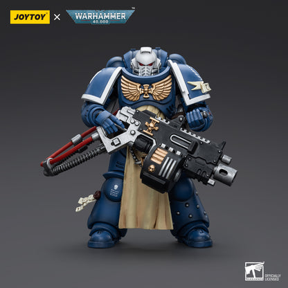 Warhammer Collectibles: 1/18 Scale Ultramarines Sternguard Veteran with Heavy Bolter - Good Games