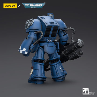 Warhammer Collectibles: 1/18 Scale Ultramarines Terminator Squad Terminator With Assault Cannon - Good Games