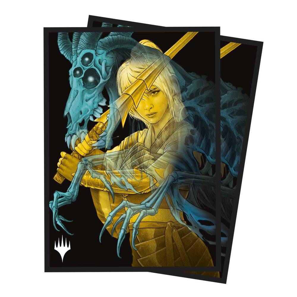 Ultra Pro: Duskmourn Sleeves Alt Art Key Character Mythic 1 for Magic: The Gathering (100) (Preorder) - Good Games