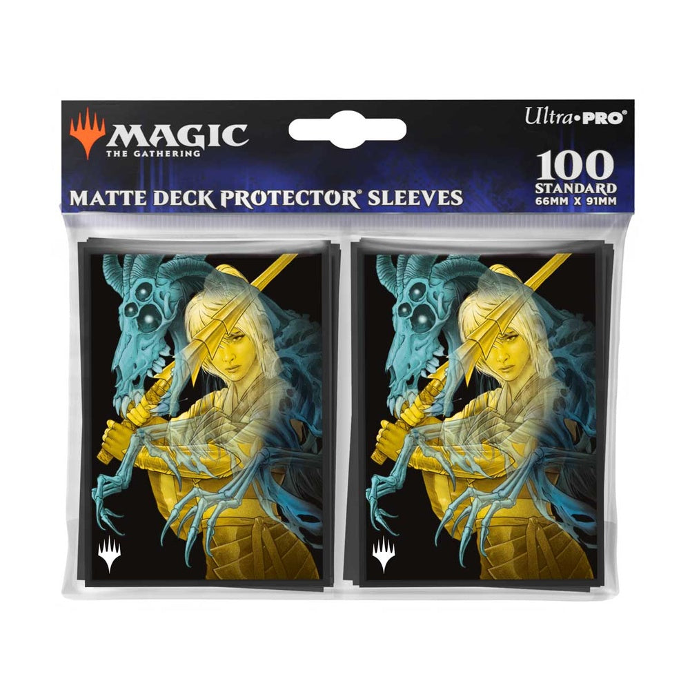Ultra Pro: Duskmourn Sleeves Alt Art Key Character Mythic 1 for Magic: The Gathering (100) (Preorder) - Good Games