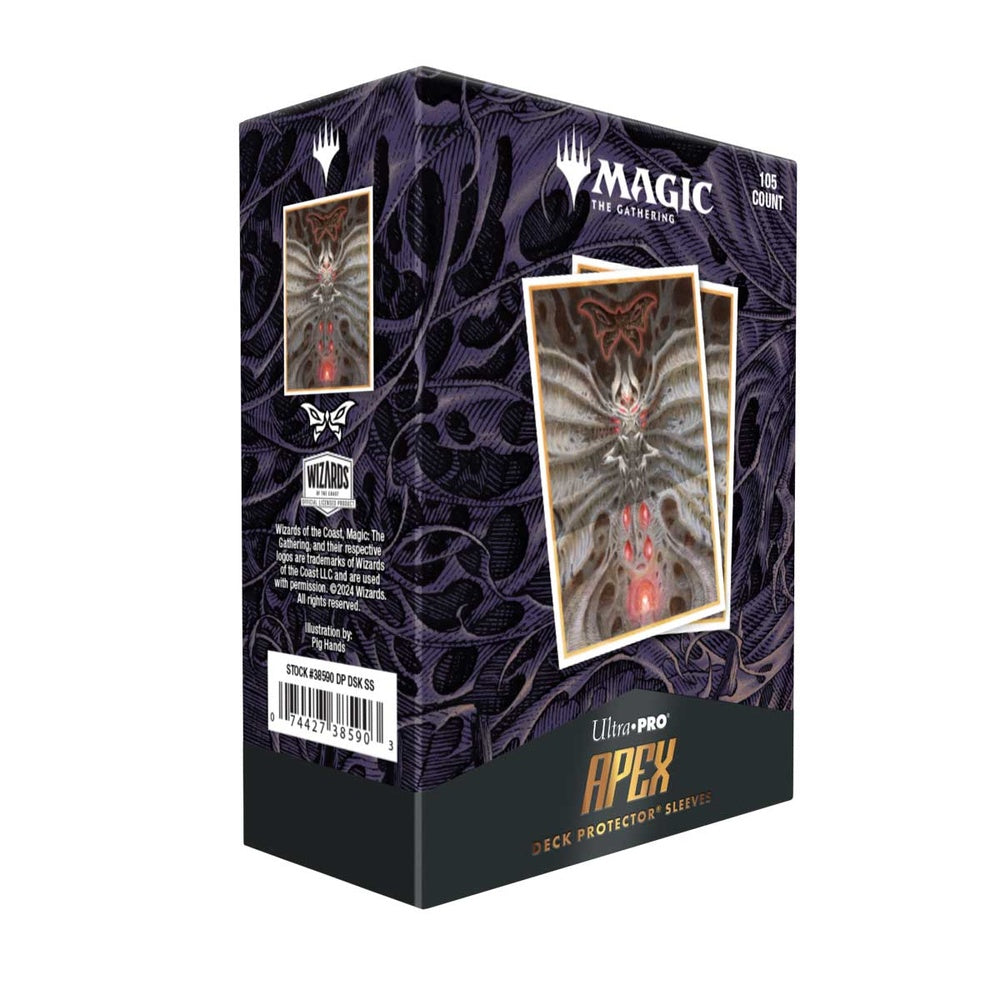 Ultra Pro: Duskmourn Apex Deck Protector sleeves Set Symbol for Magic: The Gathering (105) (Preorder) - Good Games