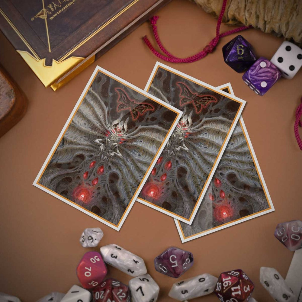 Ultra Pro: Duskmourn Apex Deck Protector sleeves Set Symbol for Magic: The Gathering (105) (Preorder) - Good Games
